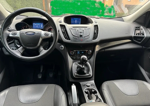 Ford Kuga cena 42900 przebieg: 246000, rok produkcji 2014 z Koziegłowy małe 29